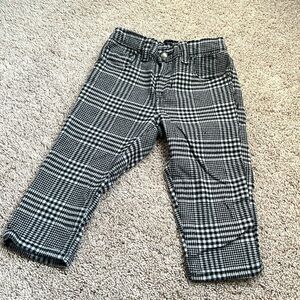 Boy plaid pants